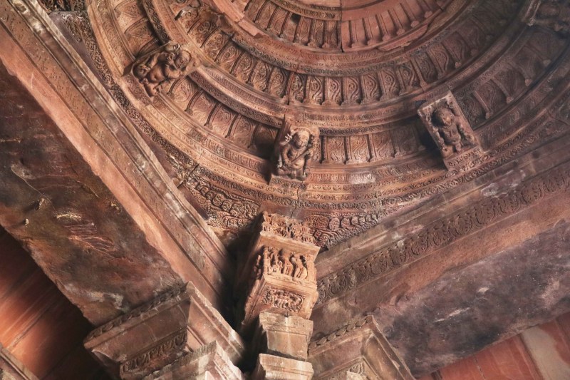 Bhojeshwar roof corner